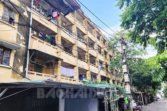 Ưu tiên di chuyển 80 hộ dân ở tòa nhà B4 khu tập thể Bình Minh